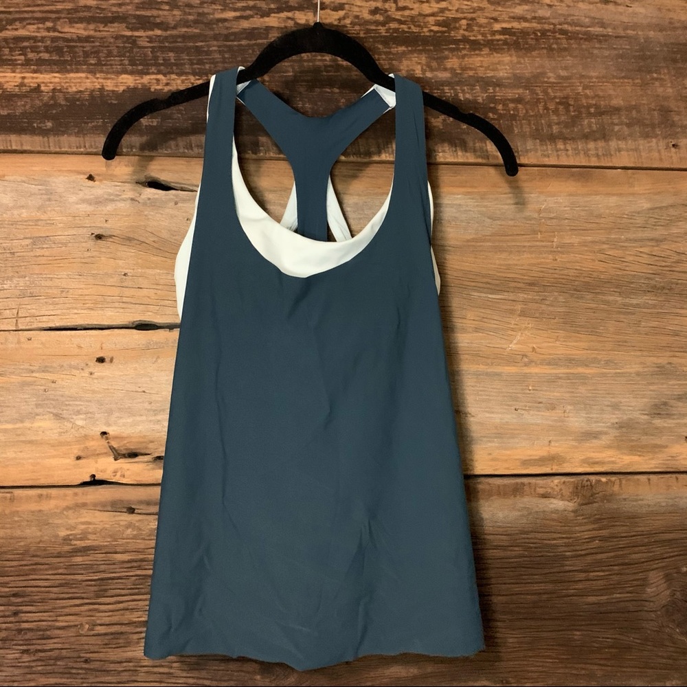 Tank top with built in sports bra